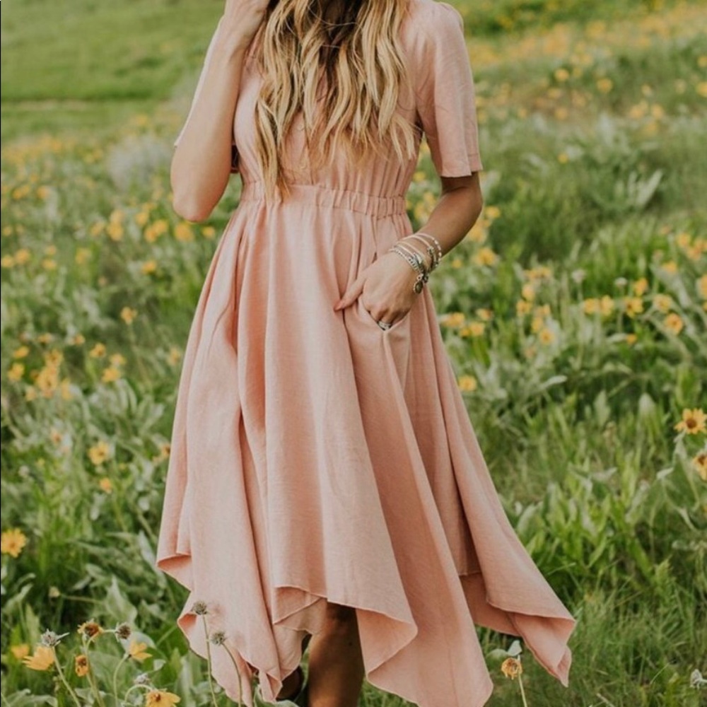 Roolee pink dress